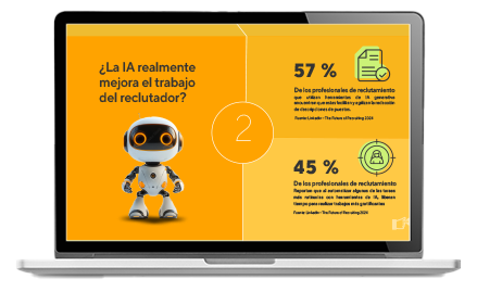 Infografía Psicotest IA + reclutamiento, mostrada en laptop Infografía Psicotest IA + reclutamiento, mostrada en laptop